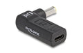 Delock USB-C zu Samsung 5.5x3.0mm Adapter Buchse zu Stecker 90°, gewinkelt