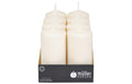 Müller Stumpenkerzen 8er Set crème 12x5.7 cm, Brenndauer ca. 32h