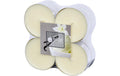 Müller Teelichter Maxi in Aluhülse crème 2.2x5.7 cm