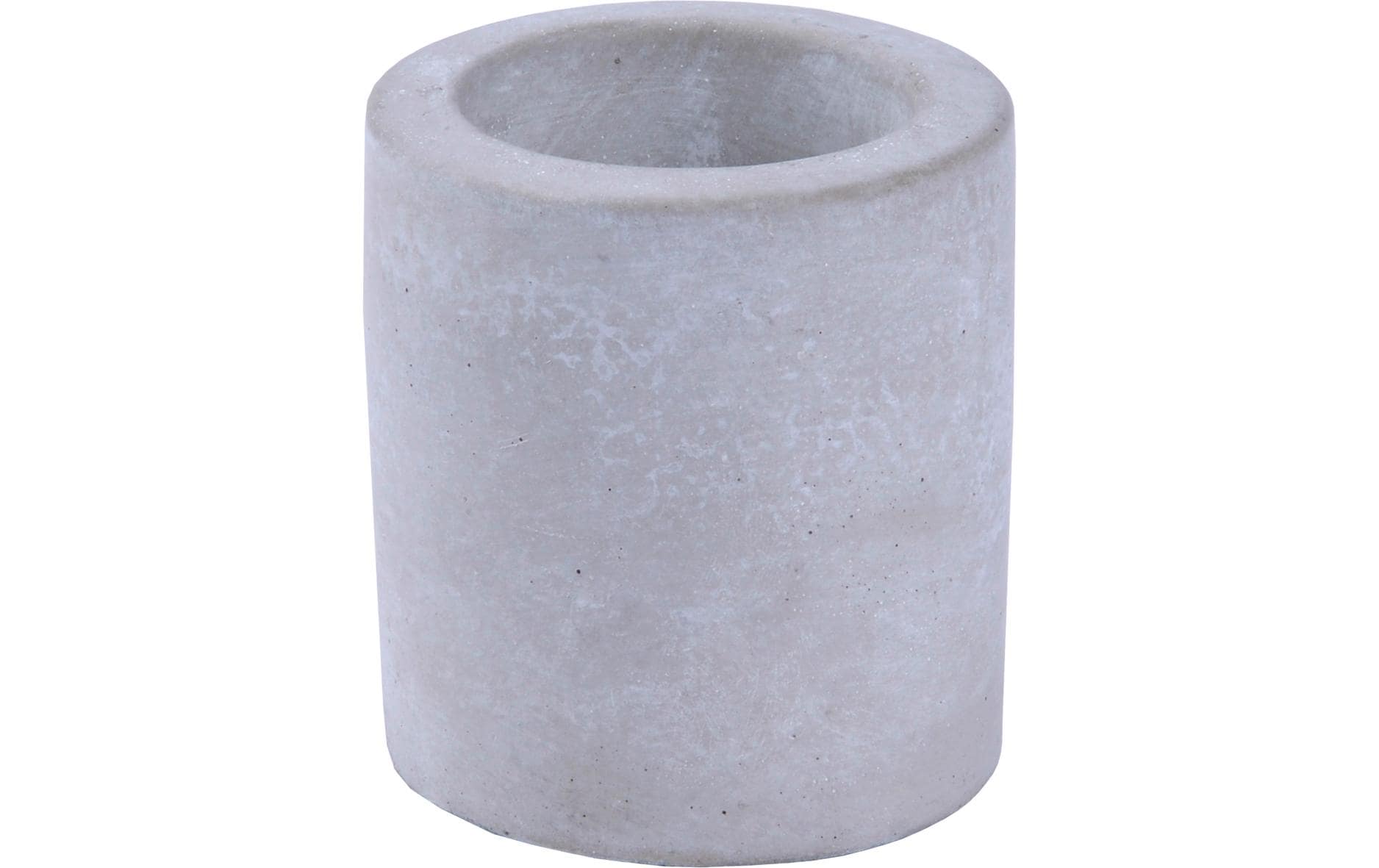 Müller Kerzenhalter 2 in 1 Stone grau 6.5x6 cm