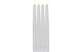 Star Trading LED Dinner Kerze 4P Flamme Indoor, Weiss, 28.5cm, Timerfunk., 0.06W