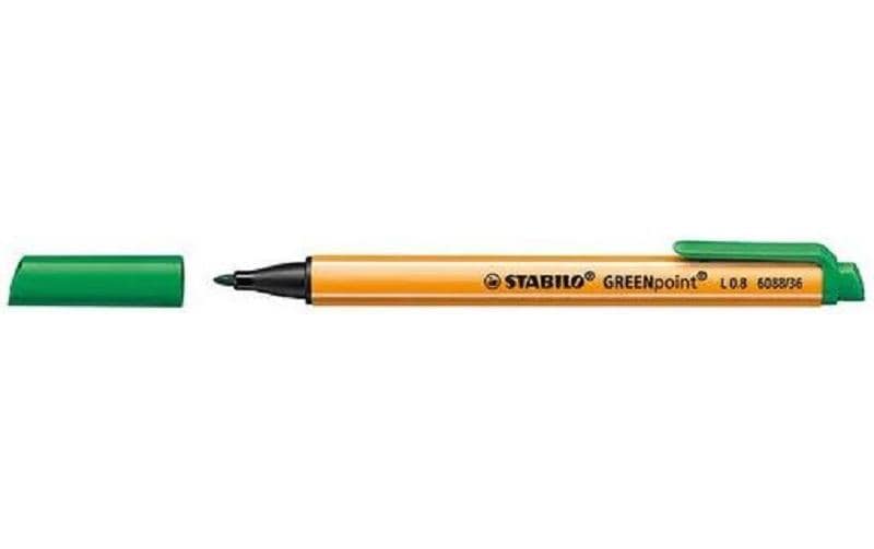 Stabilo Greenpoint Fasermalstift grün