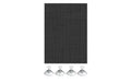 Gardinia Flexibler Sonnenschutz schwarz 100 x 150 cm
