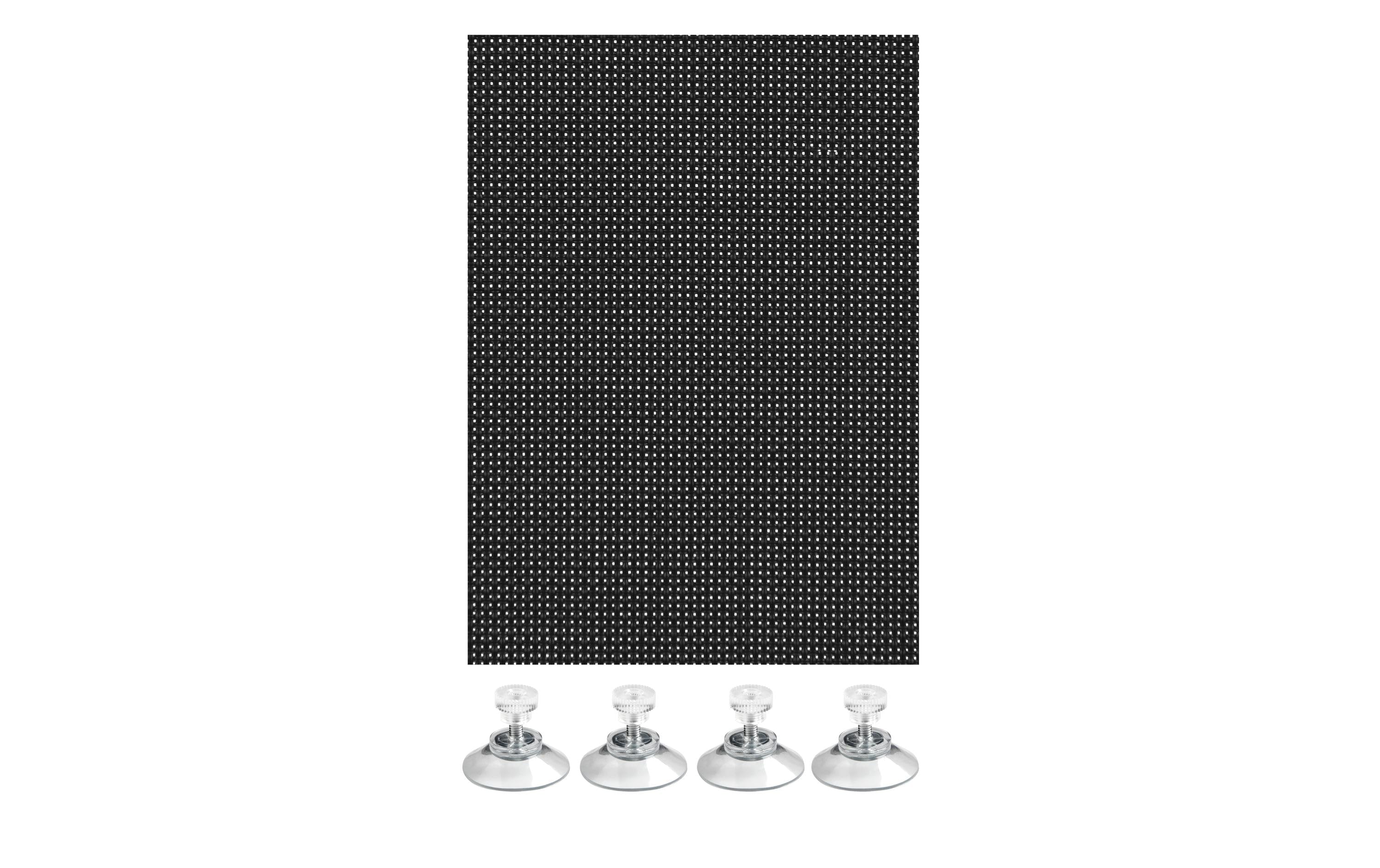 Gardinia Flexibler Sonnenschutz schwarz 100 x 150 cm