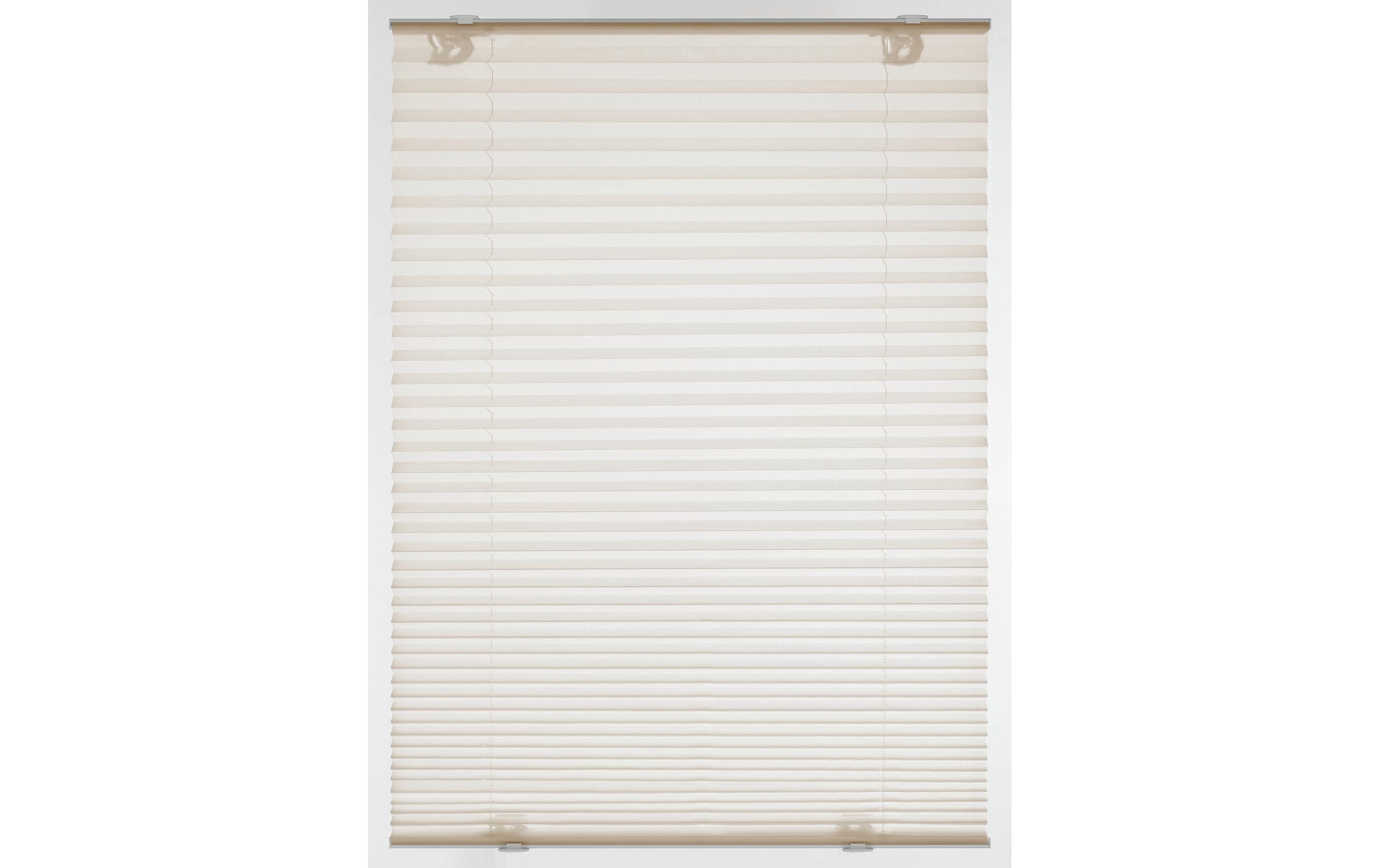Gardinia Plissee Solo mit Saugnäpfen creme 50 x 130 cm