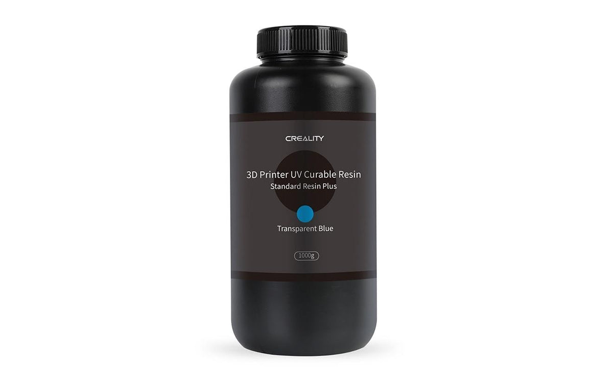 Creality LCD Resin Plus 1Kg Blau UV Resin für DLP / SLA 3D, 1Kg, Blau