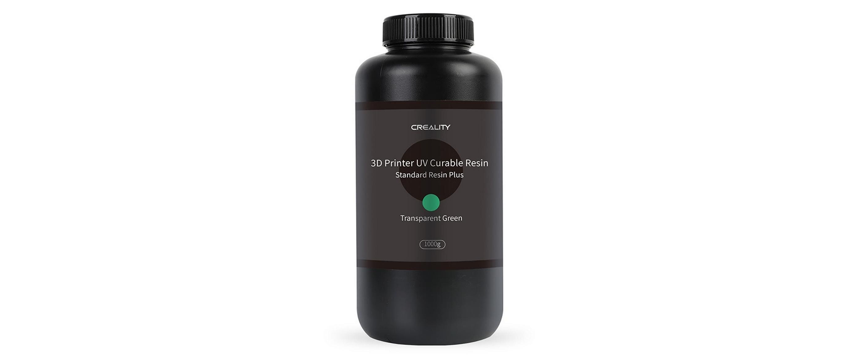 Creality LCD Resin Plus 1Kg Grün UV Resin für DLP / SLA 3D, 1Kg, Grün