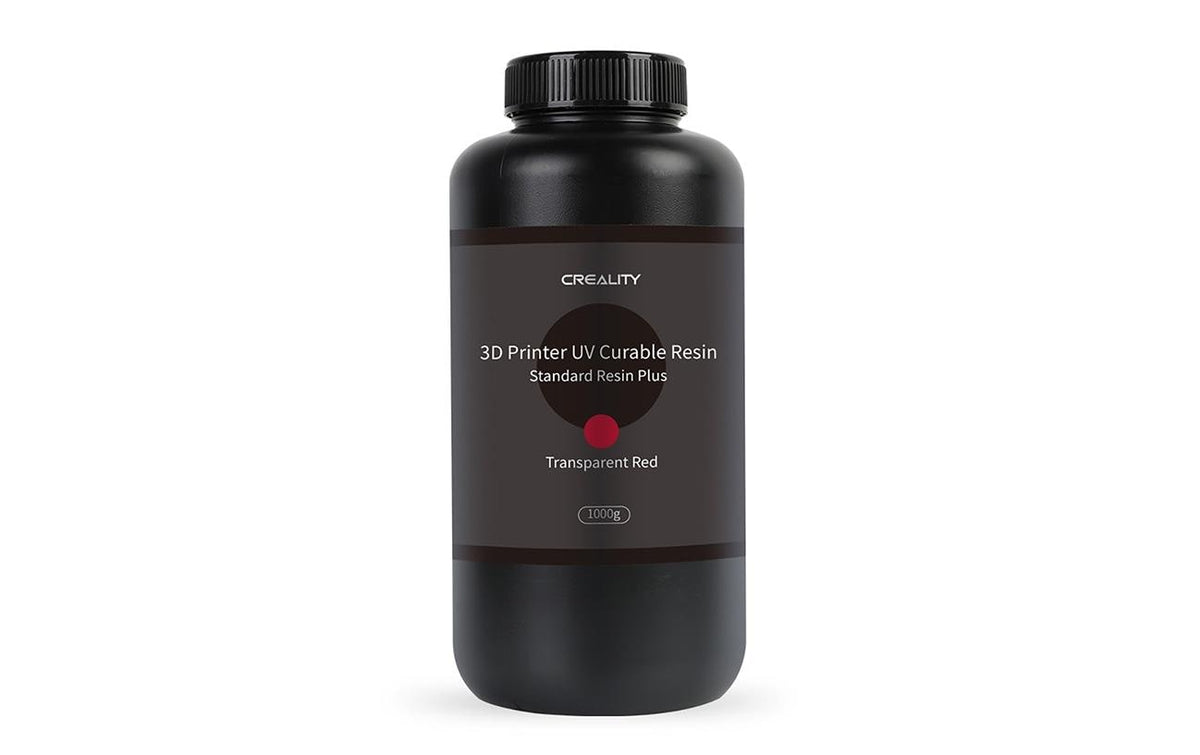 Creality LCD Resin Plus 1Kg Rot UV Resin für DLP / SLA 3D, 1Kg, Rot
