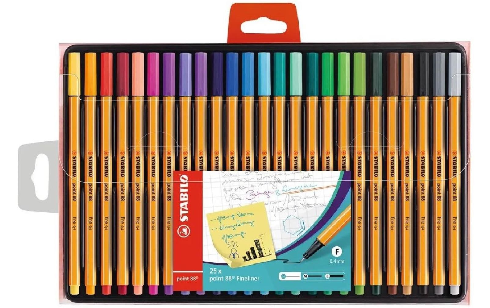 Stabilo point 88 Feinschreiber 25er Etui: alle Farben