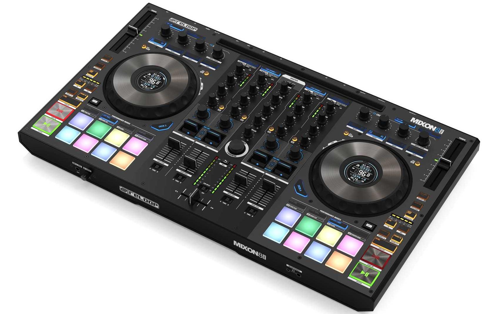 Reloop Mixon 8 Pro 4-Kanal Hybrid DJ Controller