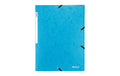 Biella Gummibandmappe Karton hellblau