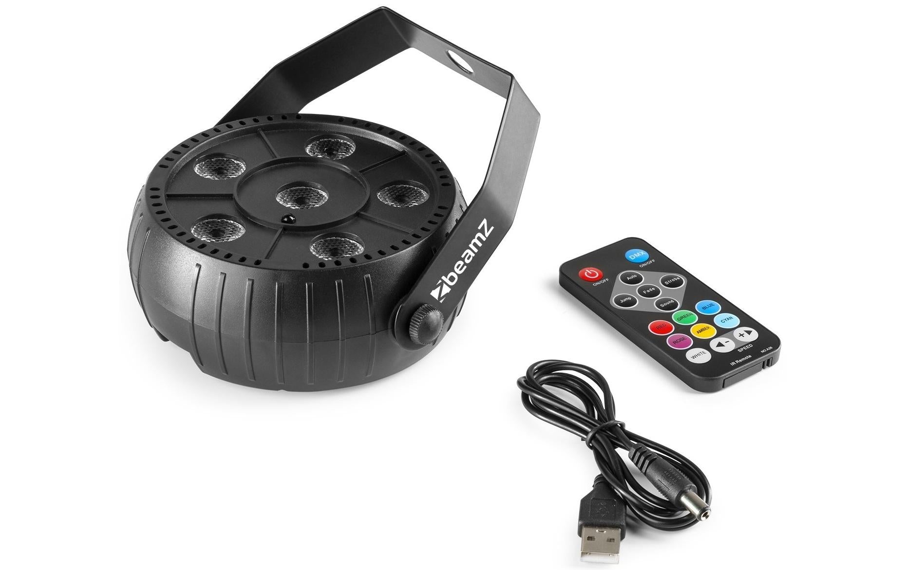 BeamZ PLP10 PartyPar, 6x 2W, RGB, 3-in-1, Akku