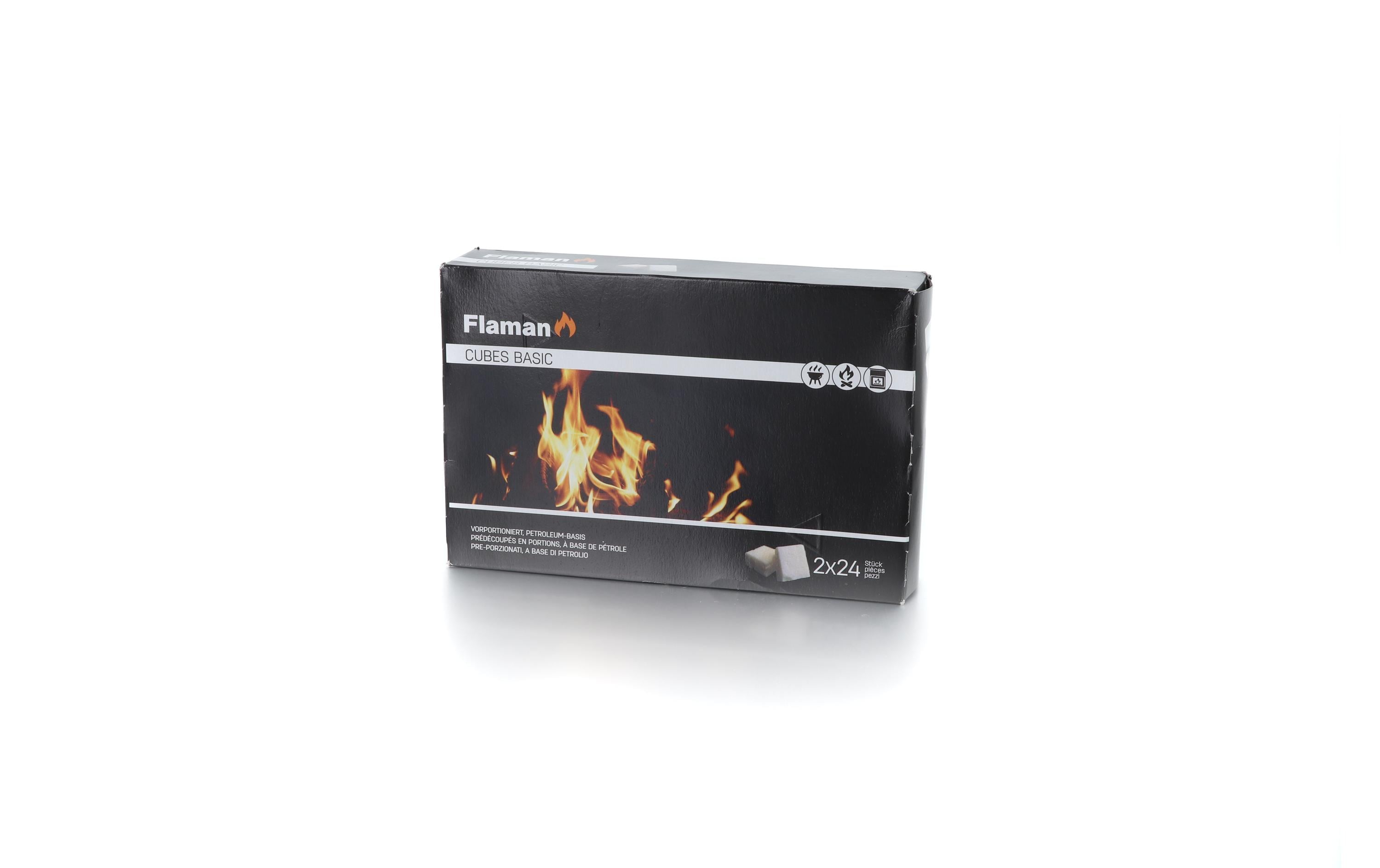 Flaman Flaman Cubes Basic 2x24 Stk