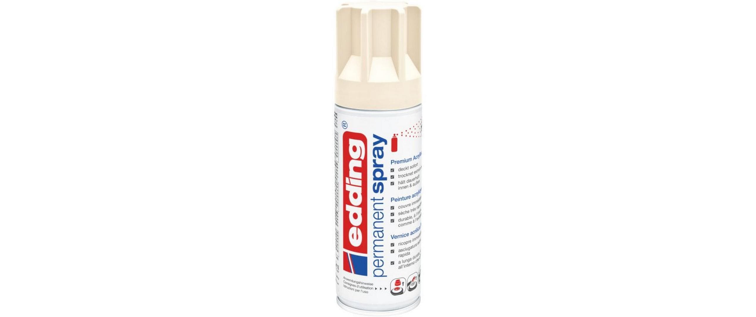 Edding Acryllack seidenmatt elfenbein