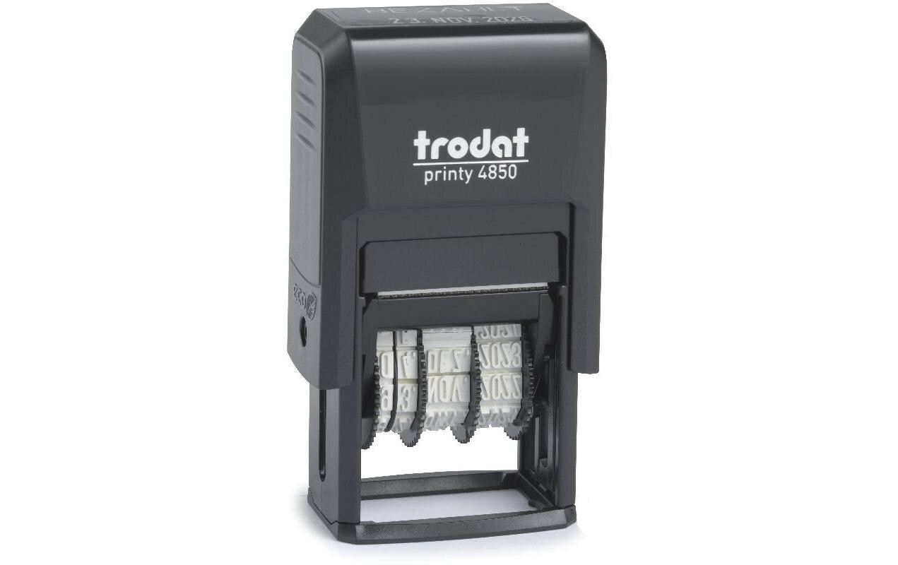 Trodat Datumstempel Printy mit Text 4850 Text: BEZAHLT