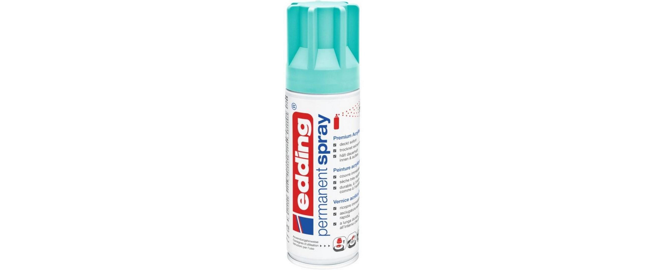 Edding Acryllack seidenmatt türkisblau