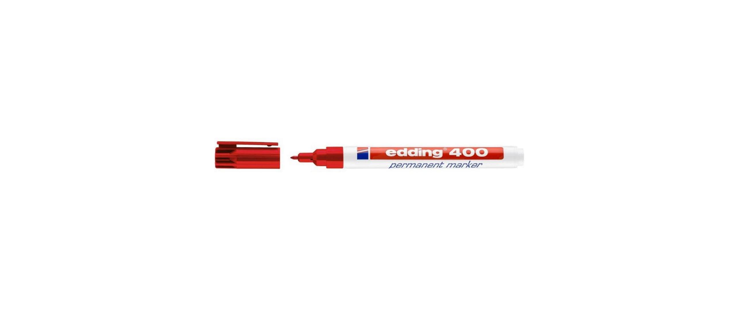 Edding Permanent-Marker 400, 1 mm rot