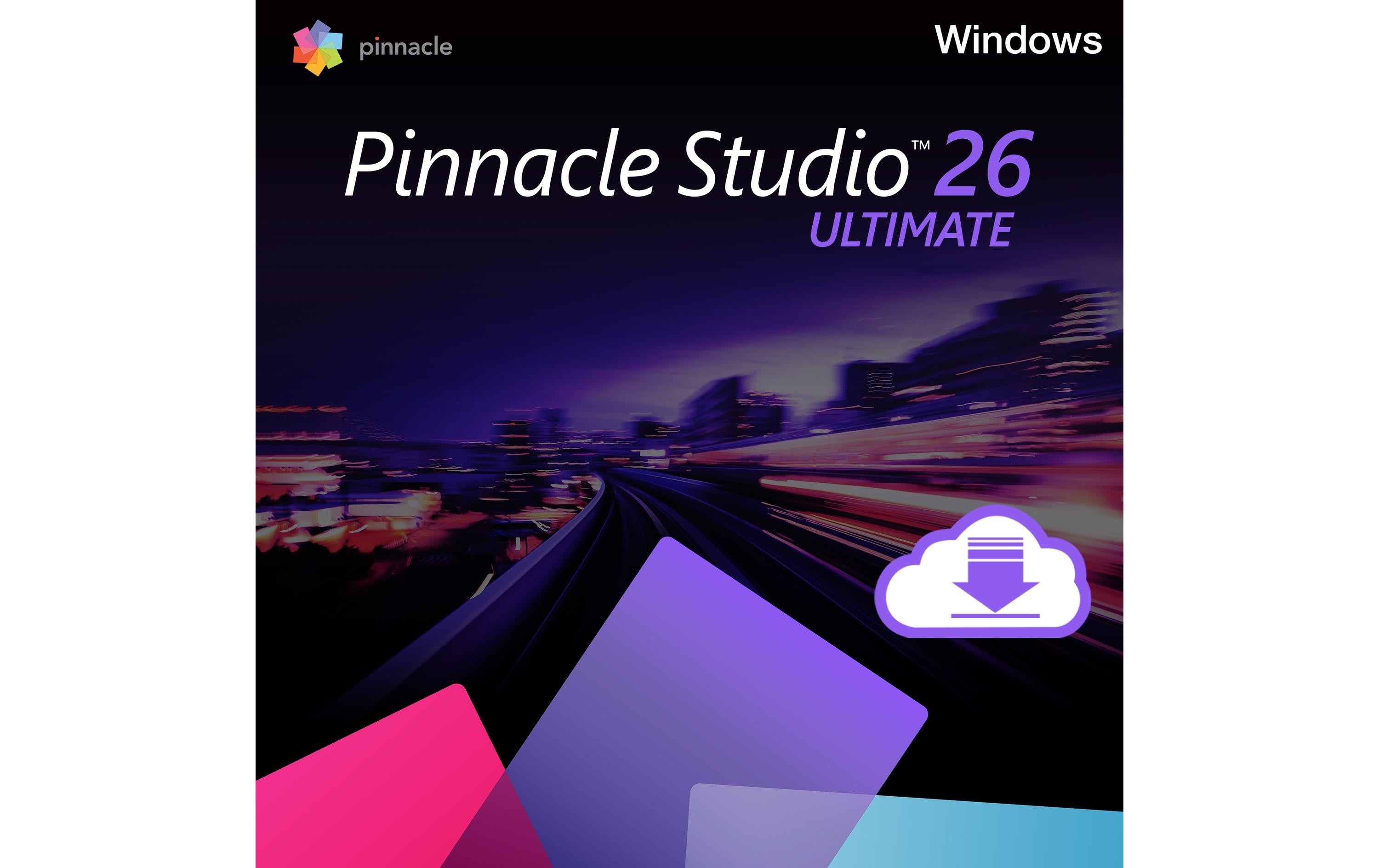 Pinnacle Studio 26 Ultimate Windows,Voll., ESD, ML