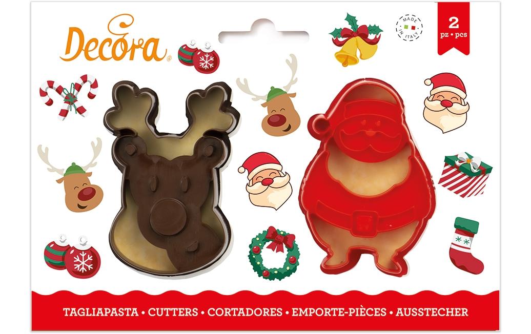 Decora Ausstechset Rentier 2 Stk