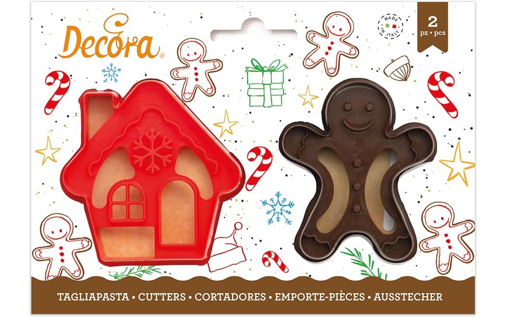 Decora Ausstechset Haus 2 Stk