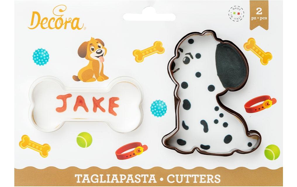 Decora Mini Ausstechformen Hund 2 Stück