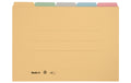 Biella Registermappe Karton farbig assortiert, 5 Stk