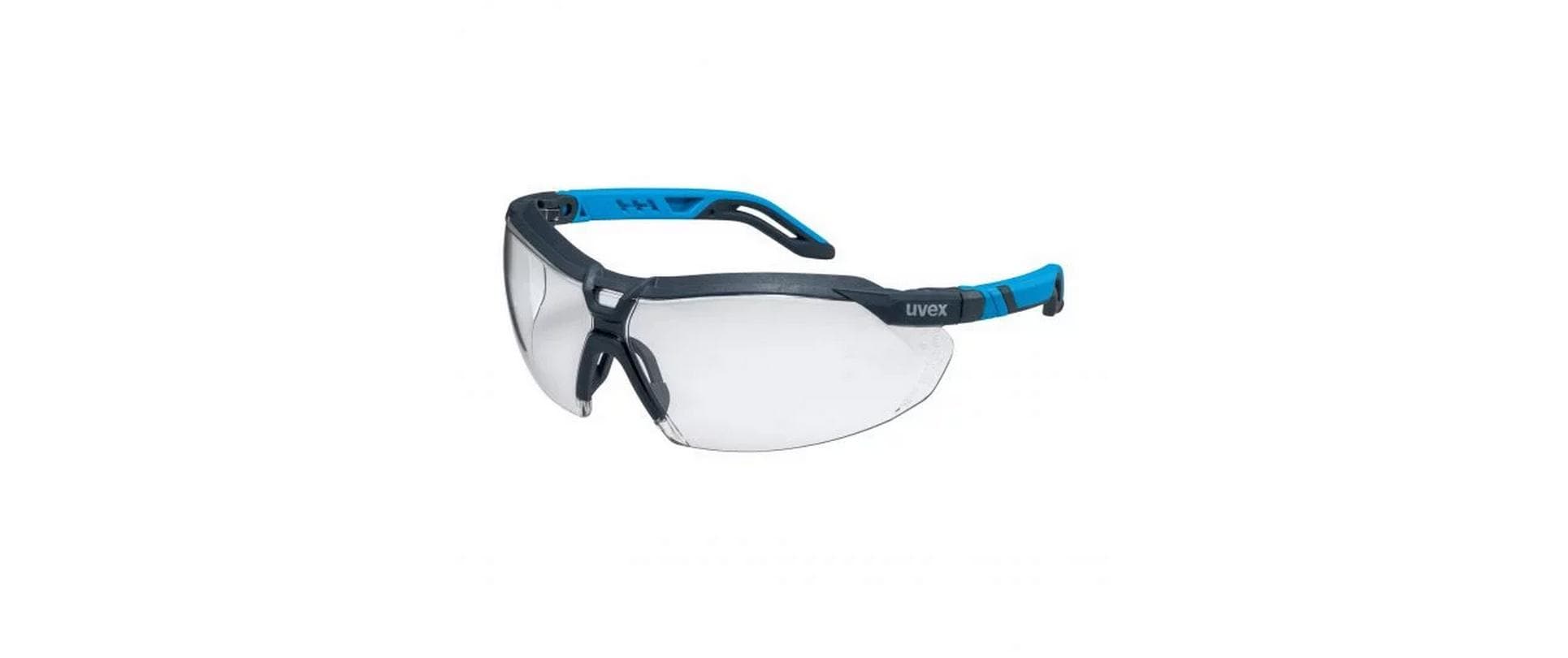 Uvex Schutzbrille i-5 9183 anthrazit / blau, Scheibe: transparent