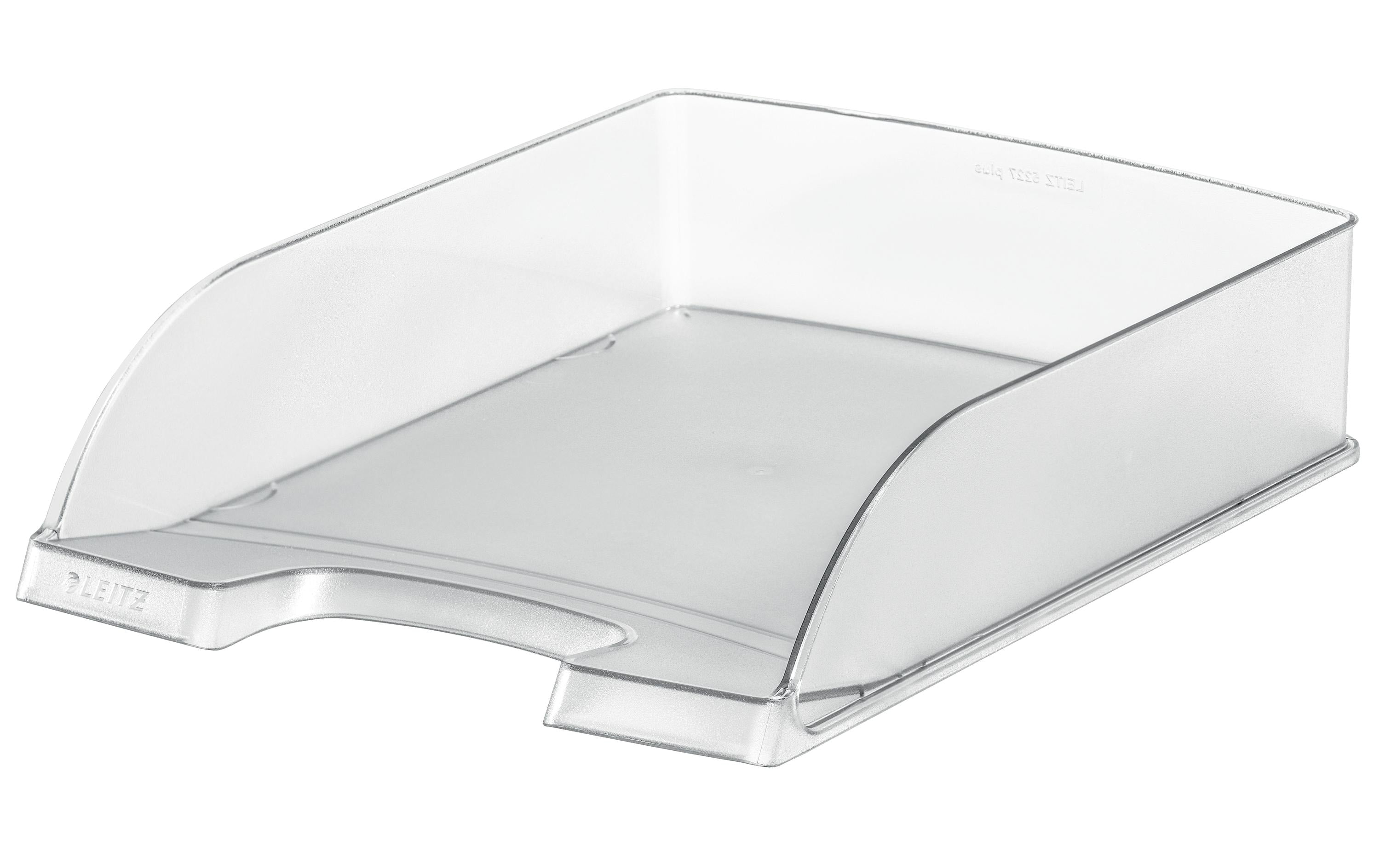 Leitz Briefkorb Plus Standard Frost farblos