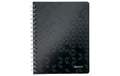 Leitz Collegeblock WOW A5 A5, schwarz, liniert