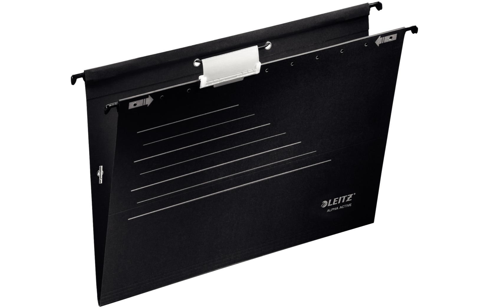 Leitz Hängemappen Alpha Active, 5 Stk schwarz