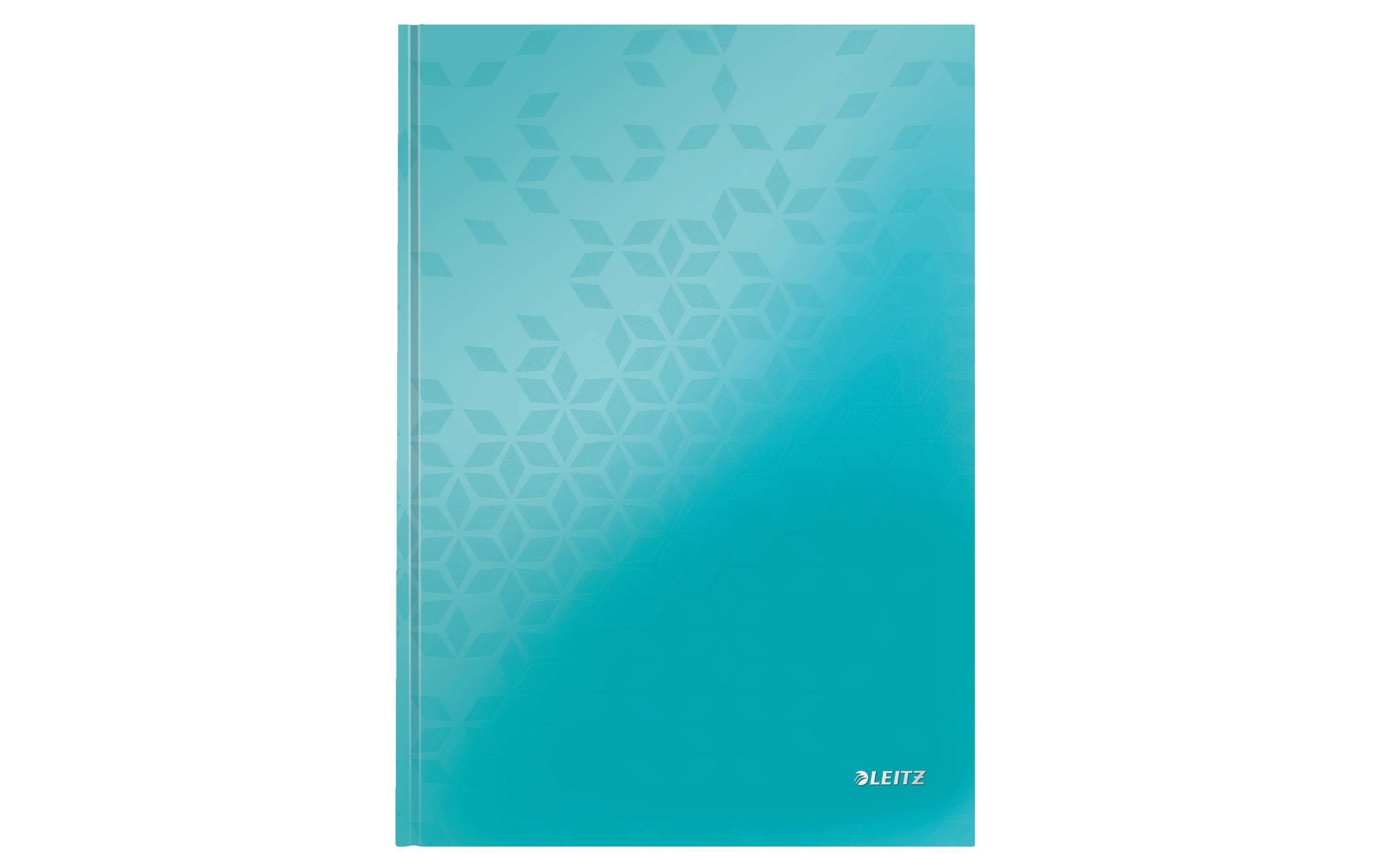 Leitz Notizbuch WOW eisblau, A4, liniert