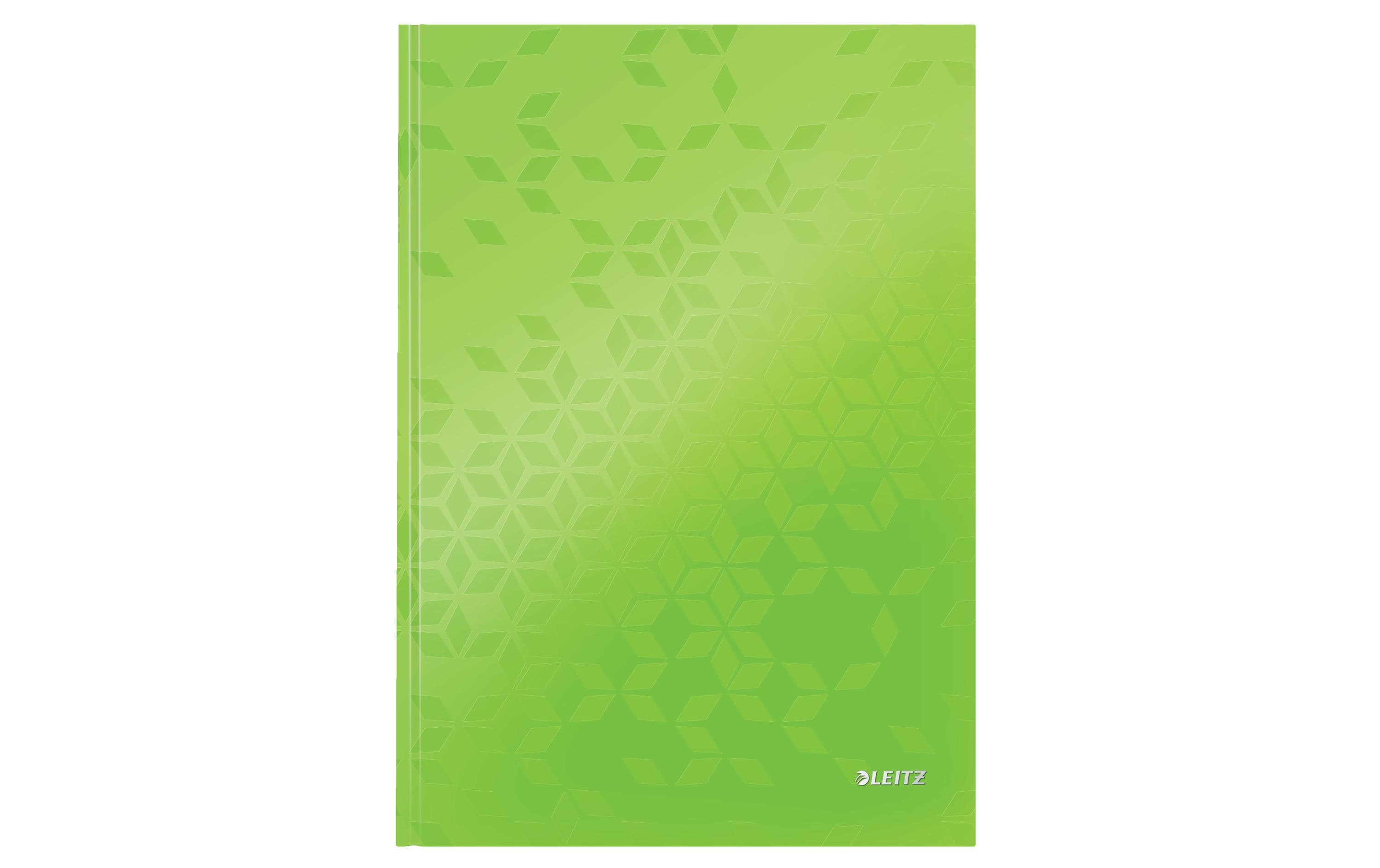 Leitz Notizbuch WOW grün, A4, liniert