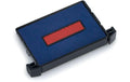 Trodat Printy Ersatz-Stempelkissen 6/4750 rot + blau, zweifarbig