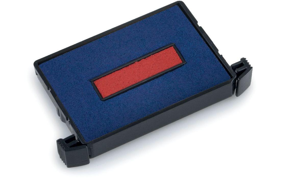 Trodat Printy Ersatz-Stempelkissen 6/4750 rot + blau, zweifarbig