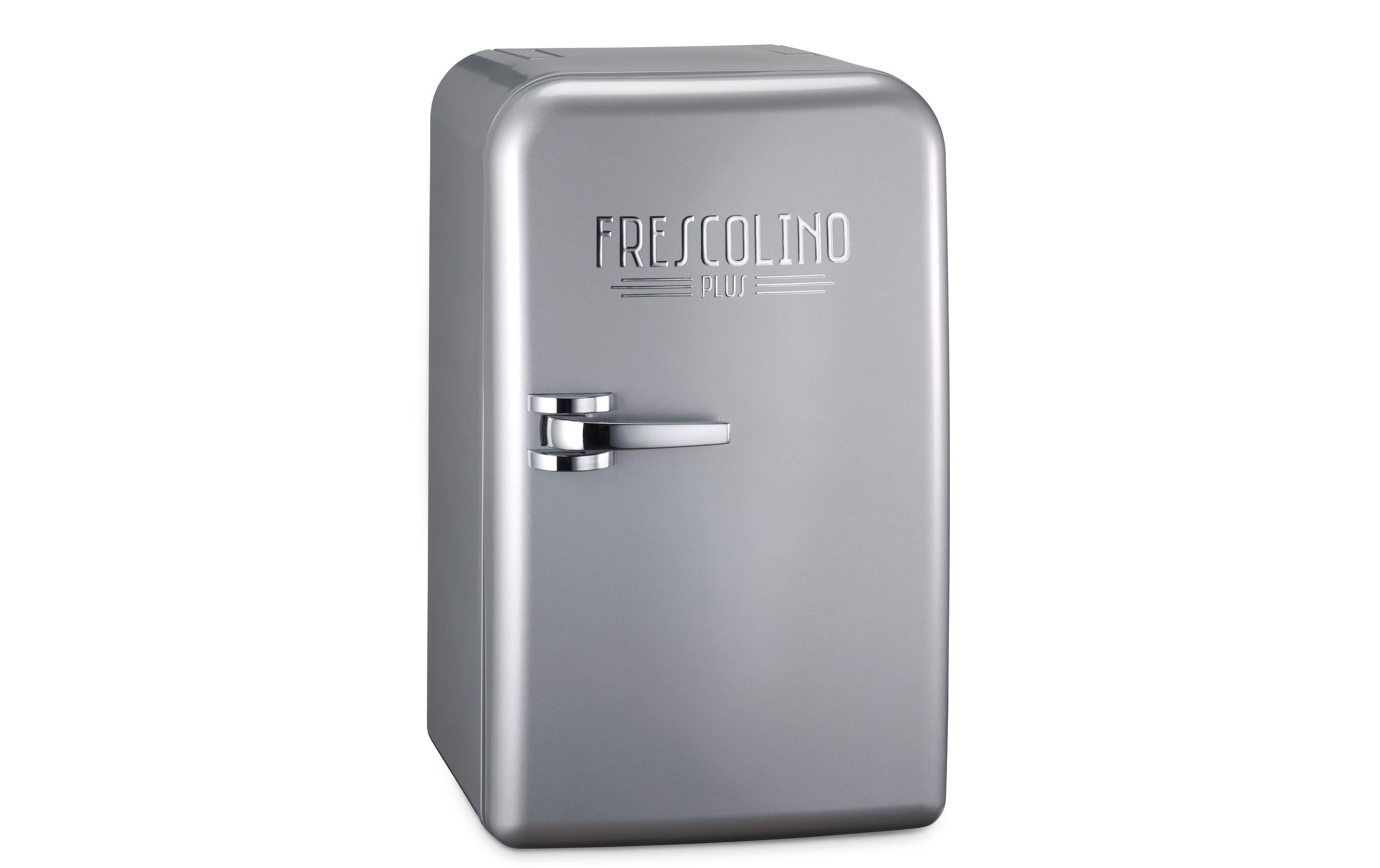 Trisa Mini Kühlschrank Frescolino Plus 17l, Mobil, Griff, silber