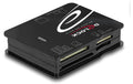 Delock 91007 Card Reader USB 2.0 All in 1 6 Slots, für CF, SD, Micro SD, MS, xD, M2