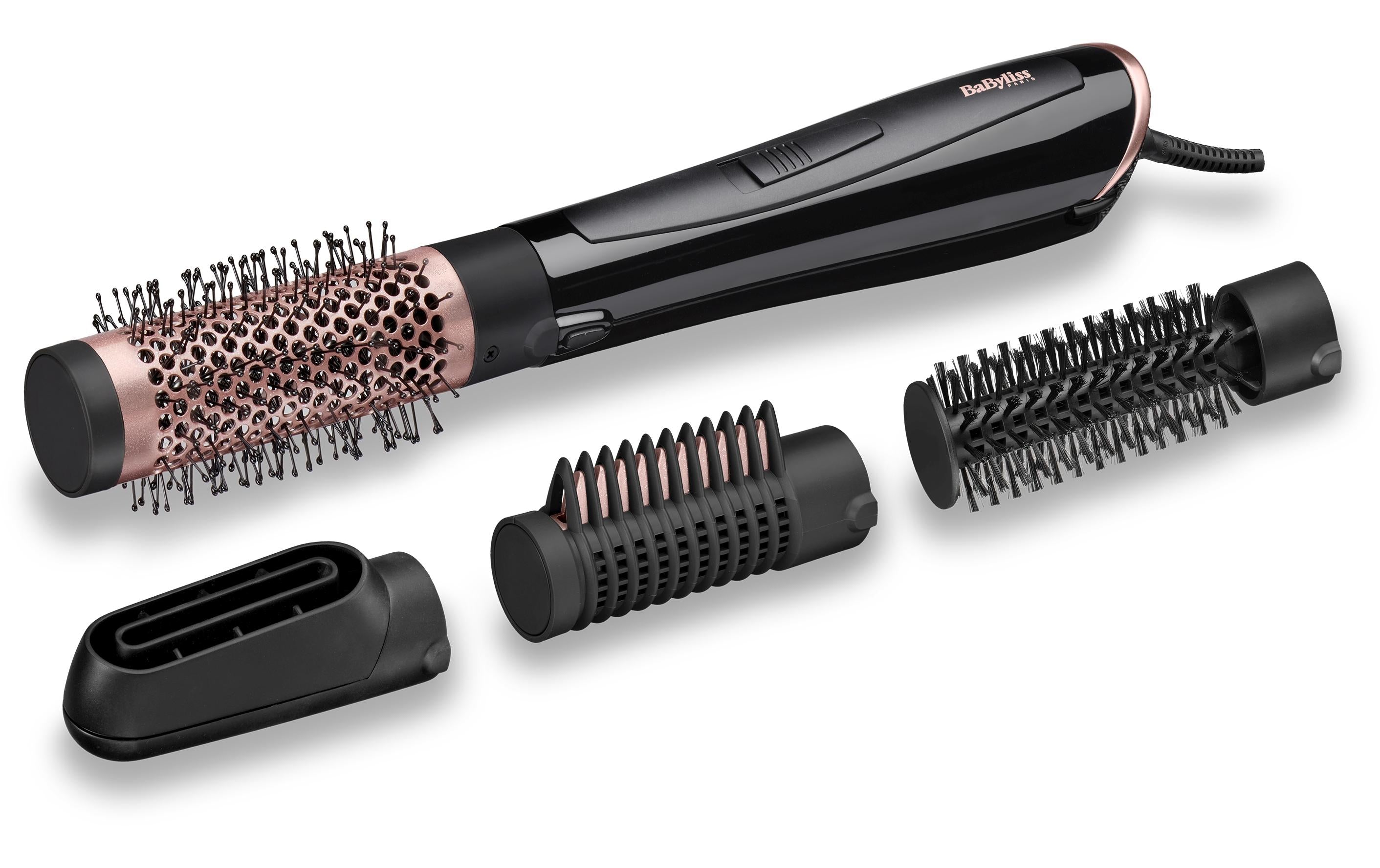 Babyliss Warmluftbürste Perfect Finish schwarz, 100 W