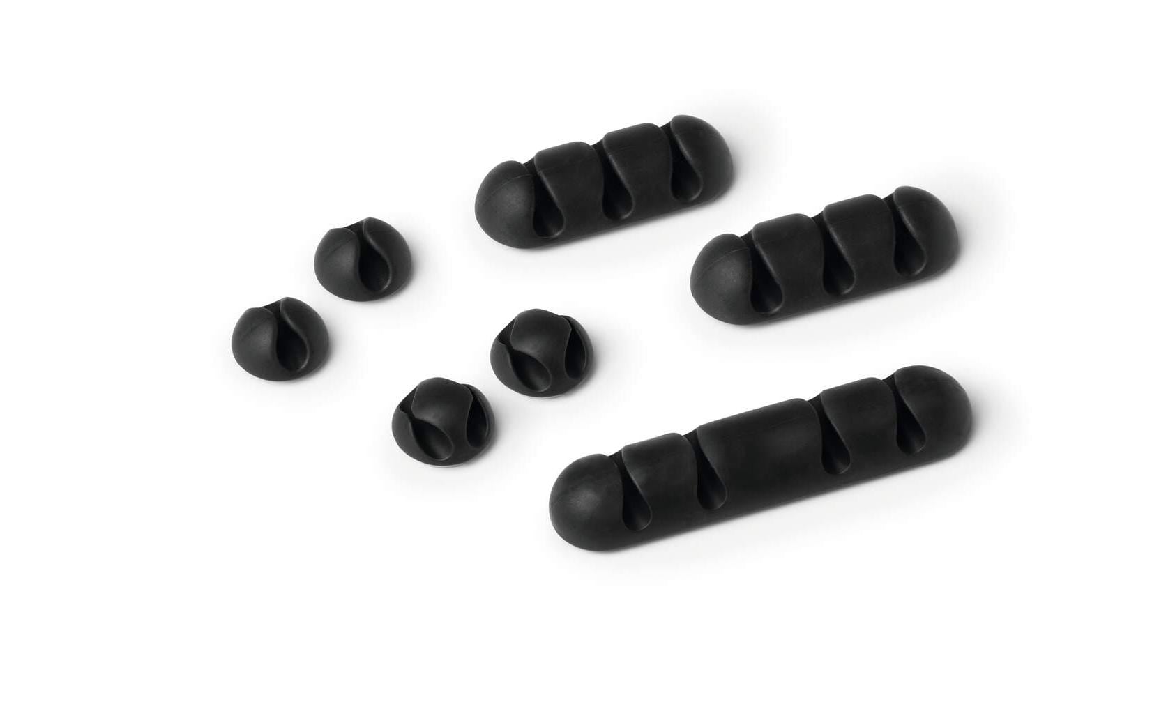DURABLE Cavoline Clip Mix, 7 Stück graphit