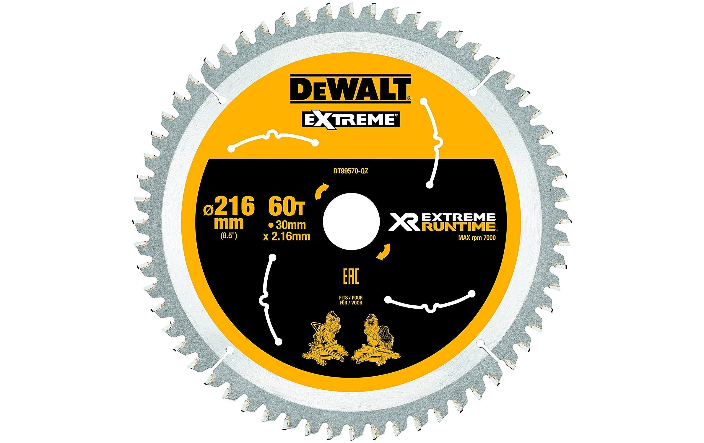 Kreissägeblatt  216/30mm 60WZ/FZ