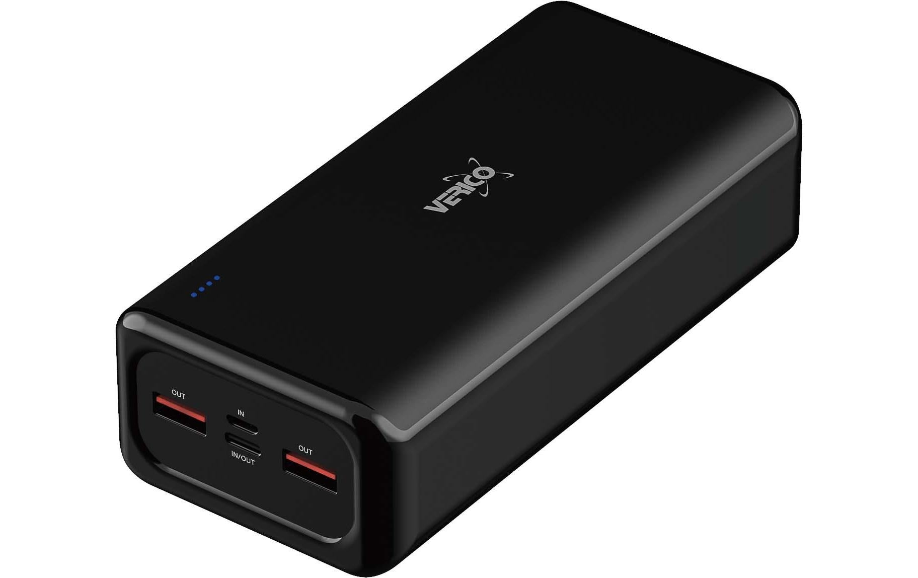 Verico Powerbank Pro PD 30000 mAh, Typ: Lithium Polymer, black