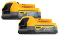 DeWalt Powerstack Akku 18V 1,7Ah, 2er-Set