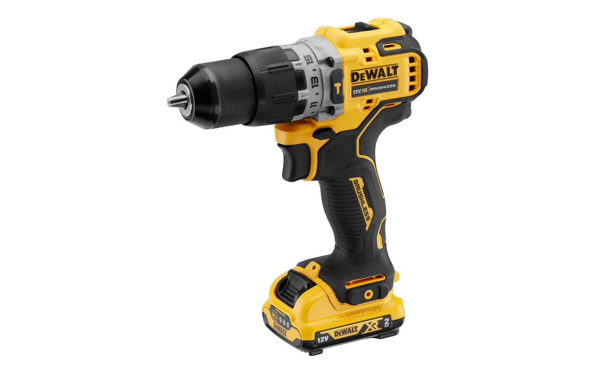 DeWalt Akku-Schlagbohrschrauber 12 V DCD706D2-QW, 2 x 2Ah