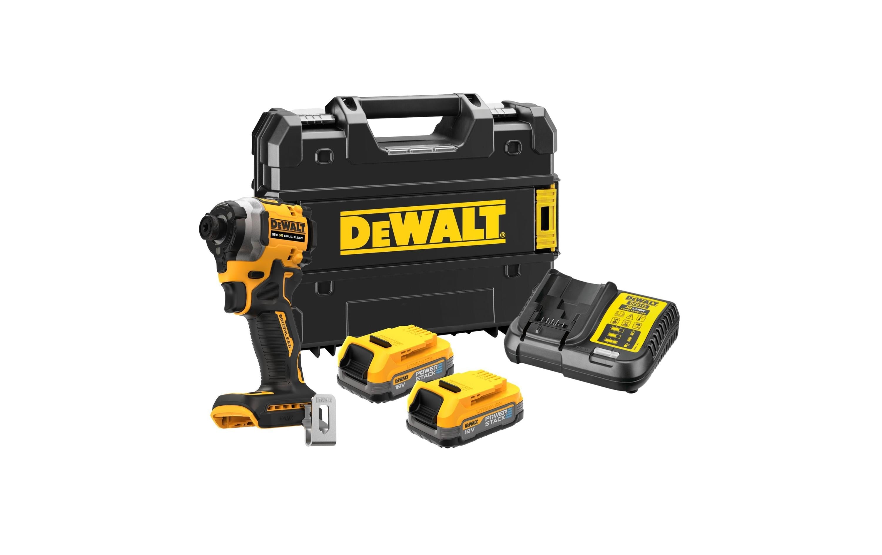 DeWalt Akku-Schlagschrauber 1/4“ 18V 2x 1,7Ah Akku