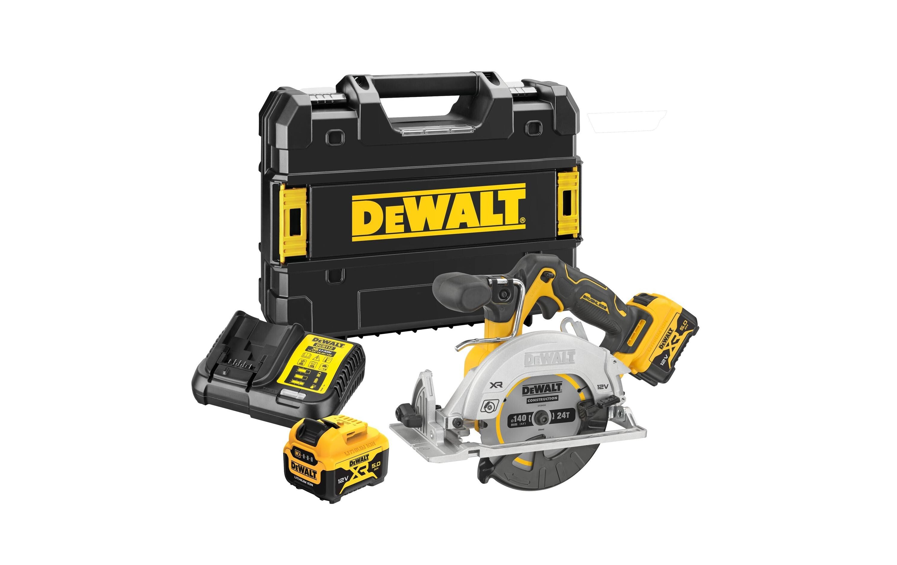 DeWalt Akku-Handkreissaege 12 V 2 x 3Ah