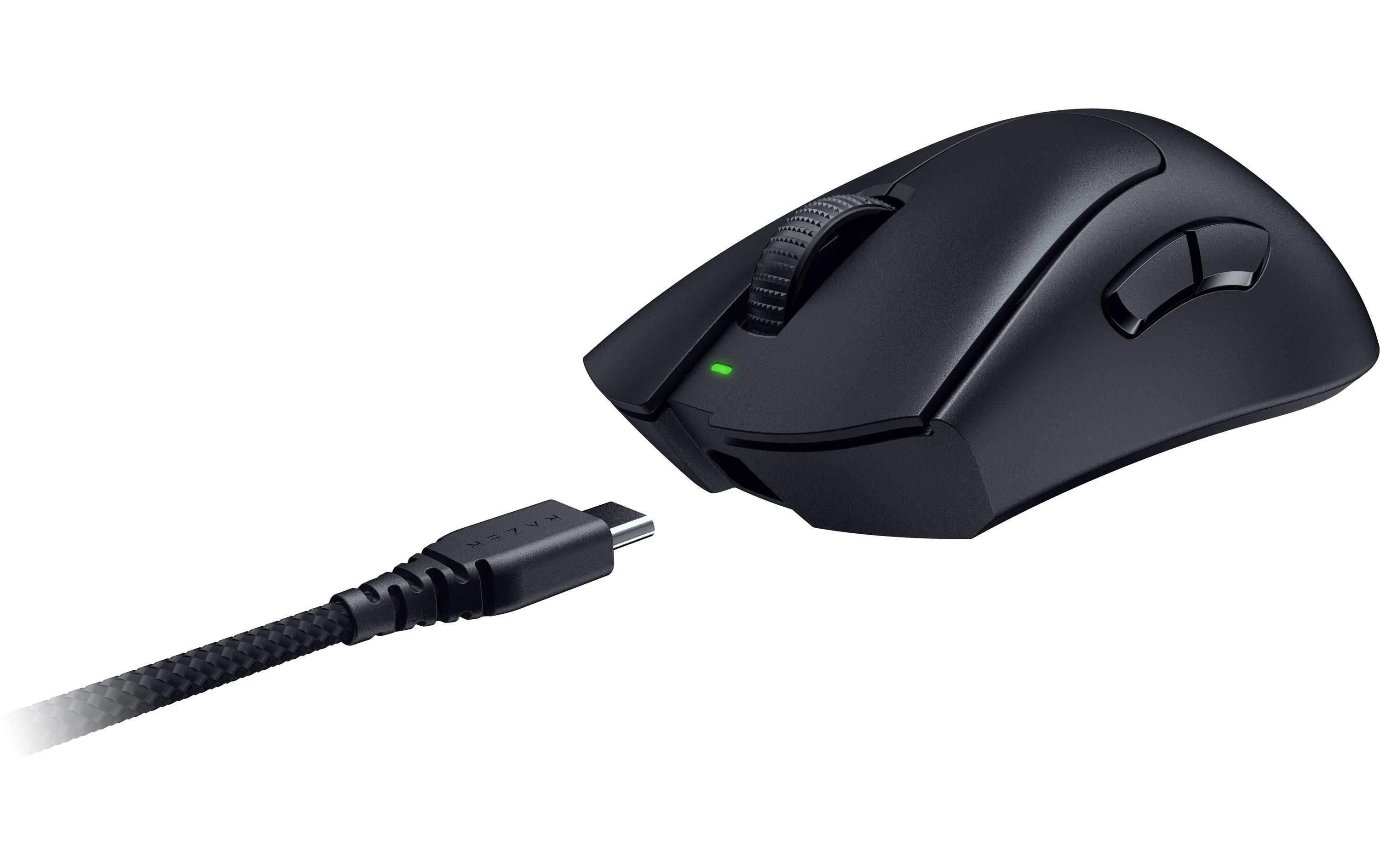 Razer DeathAdder V3 Pro black USB, 30'00DPI 2 m