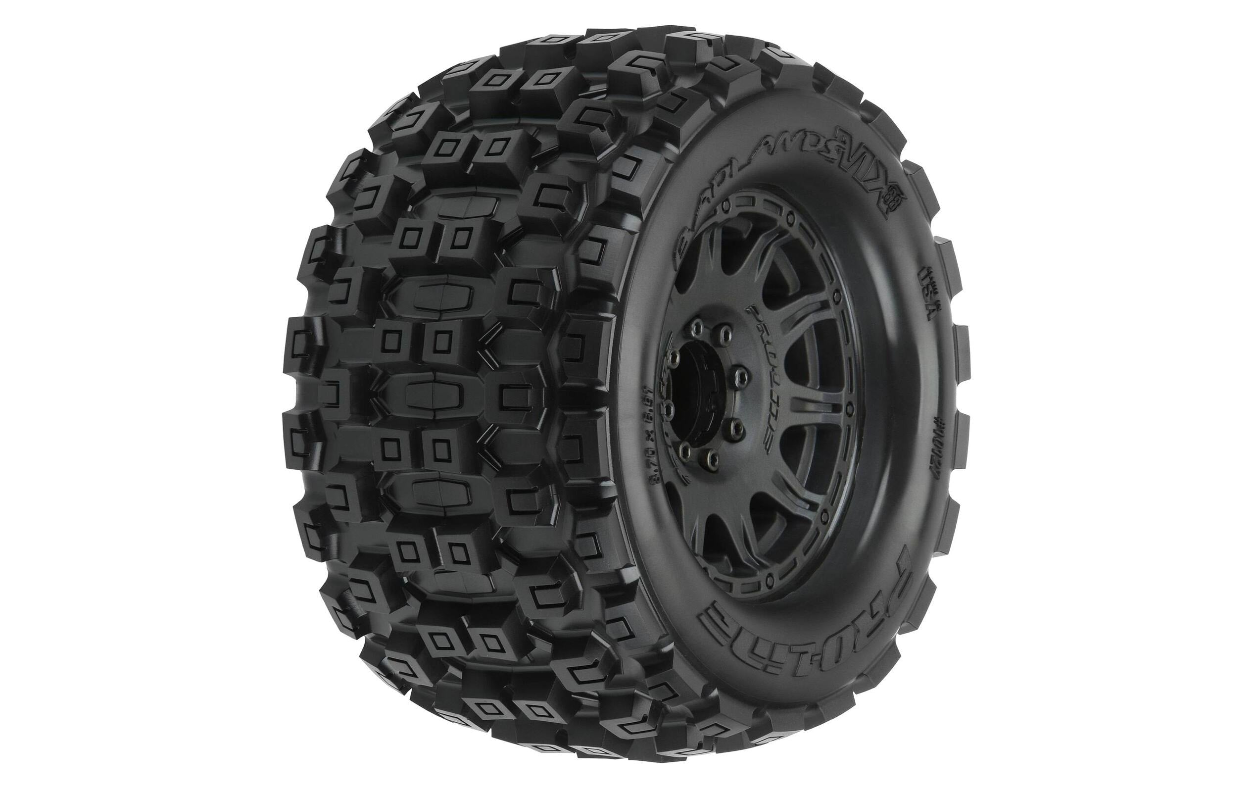 Proline Badlands MX38 3.8 MTD Raid 8x32 17mm MT F/R