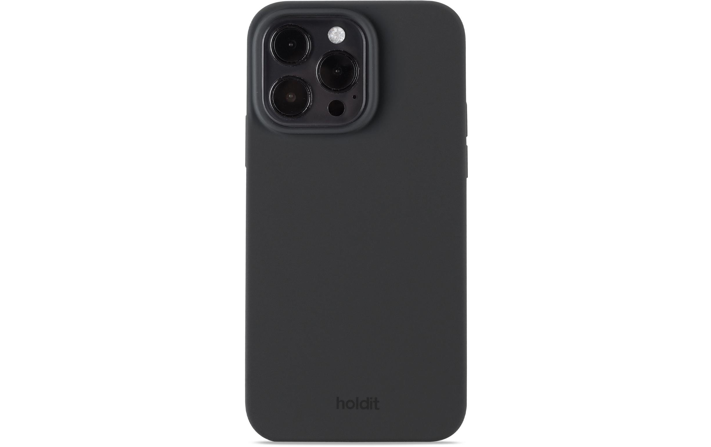 Holdit Silikon Case Black fürs Apple iPhone 14 Pro Max