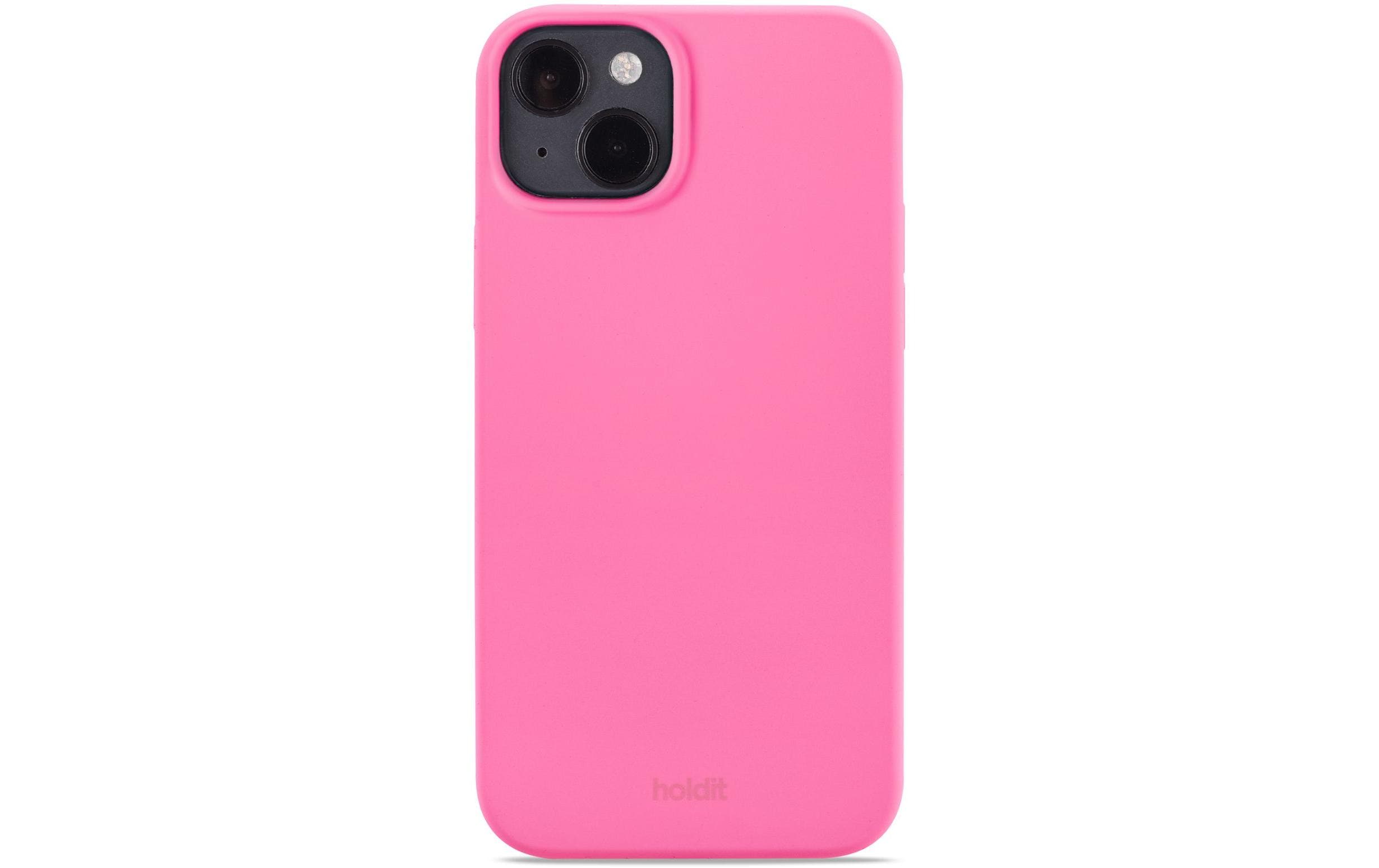 Holdit Silikon Case Bright Pink für iPhone 14 Plus