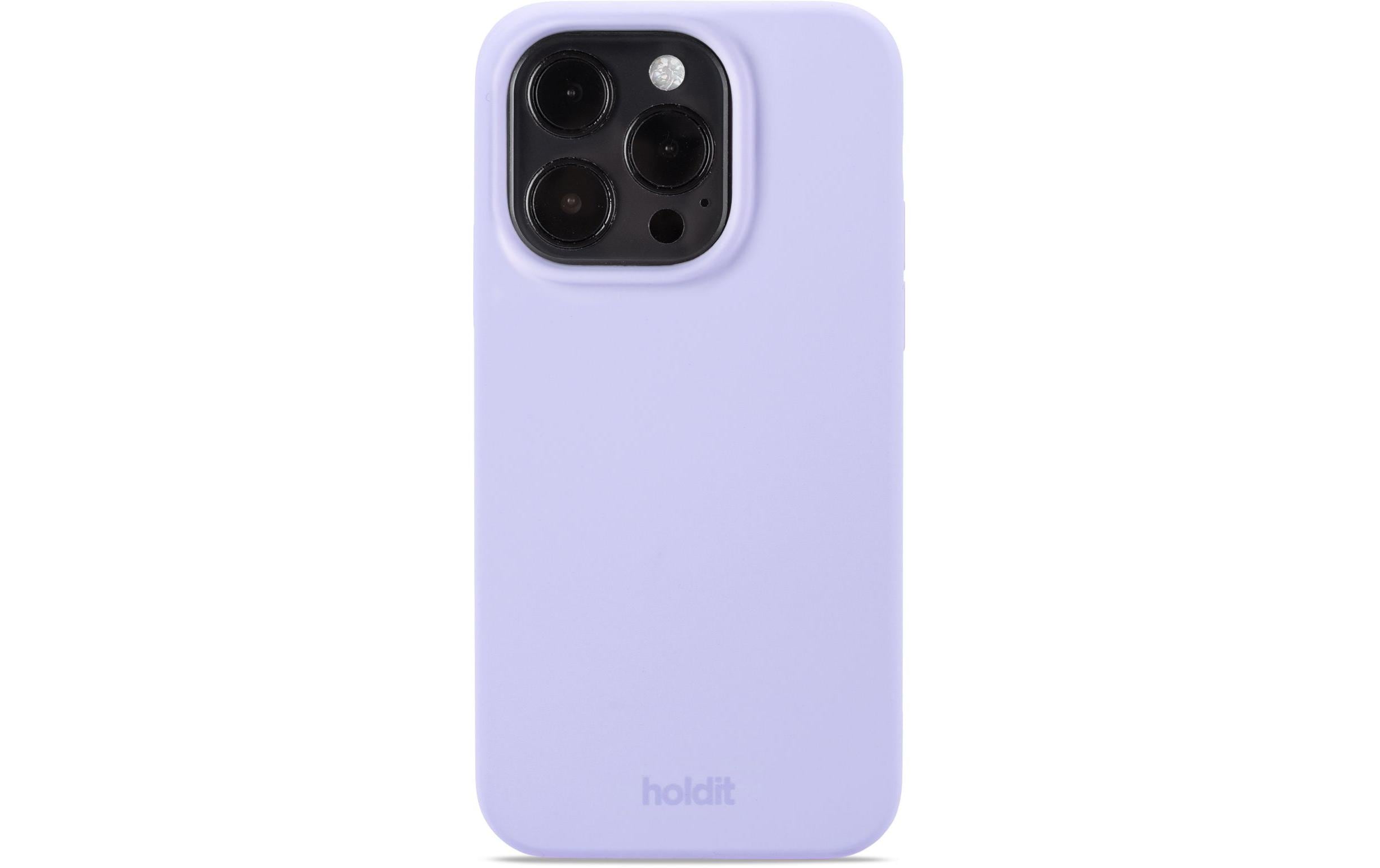Holdit Silicone Case Lavender für iPhone 15 Pro