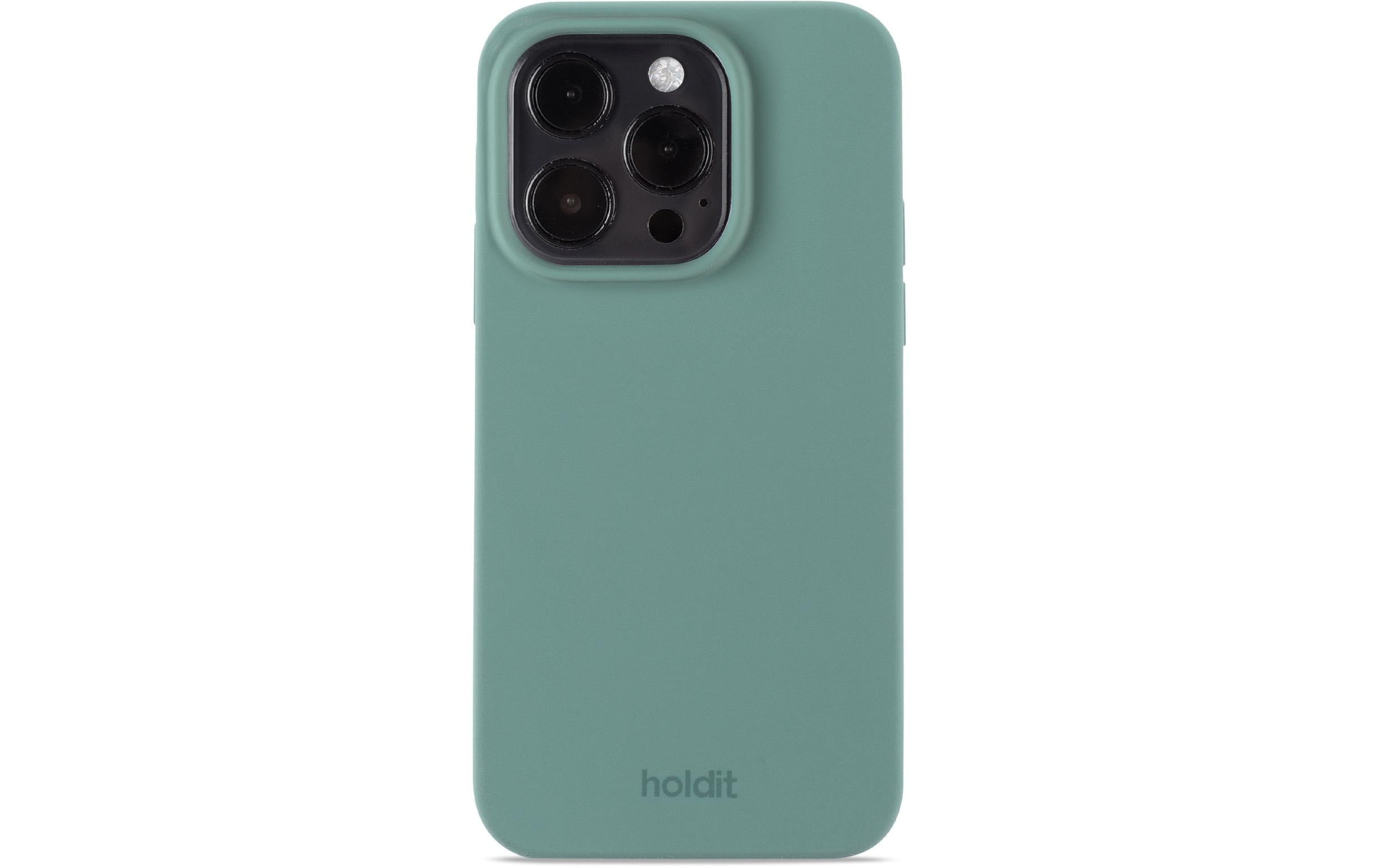 Holdit Silikon Case Moss Green fürs Apple iPhone 14 Pro